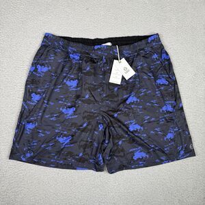 tasc Performance Shorts Men XXL Terrain Camo Weightless 7" Gym Workout TM651 New